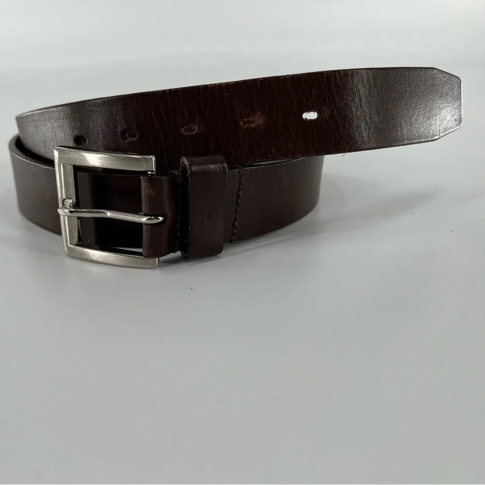 Brown Leather Men’s Belt 42/44‎